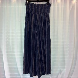 Final Touch blue flowy pants